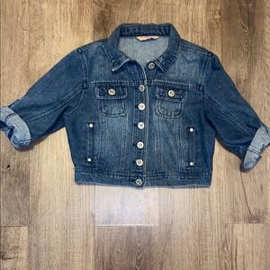 Cropped Denim Jacket